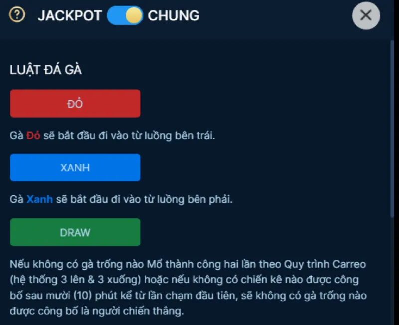 Đá gà GA28 tại cổng game Vivu88