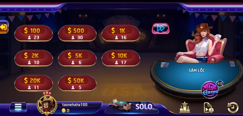 Game bài Sâm Vivu88
