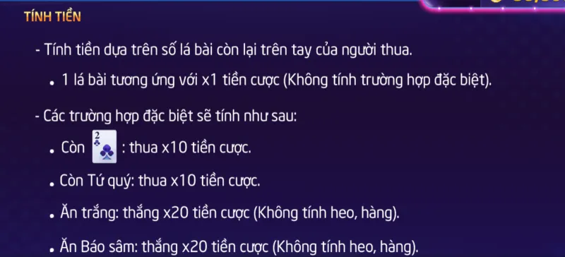 Game bài Sâm Vivu88