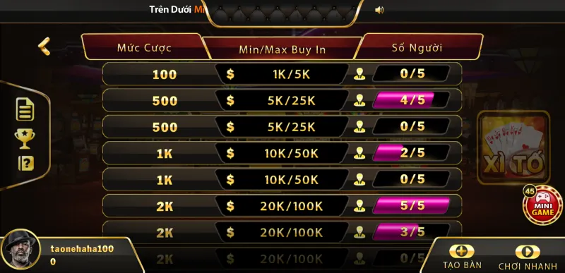 Game bài Xì Tố Vivu888
