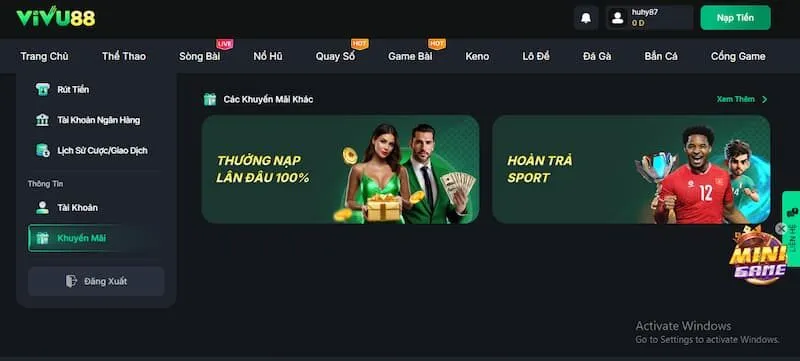 Giftcode Vivu88