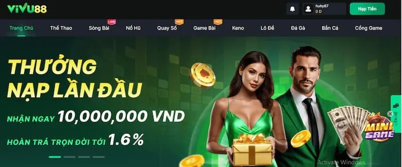 Khuyến mãi Vivu 88