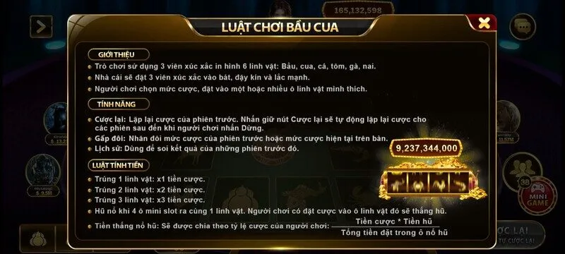 Luật chơi Bầu Cua Tôm Cá
