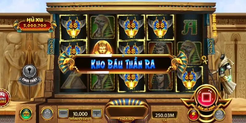 Luật chơi nổ hũ Bí Mật Cleopatra tại Vivu88 đơn giản, dễ hiểu