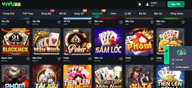 CSKH Vivu88