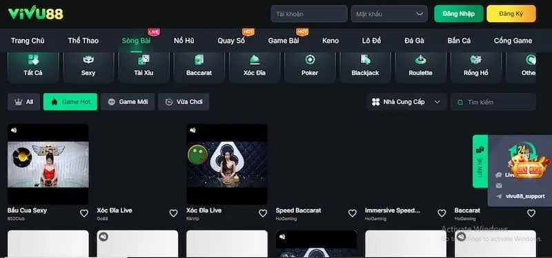 Vivu88 truy xuất thông tin