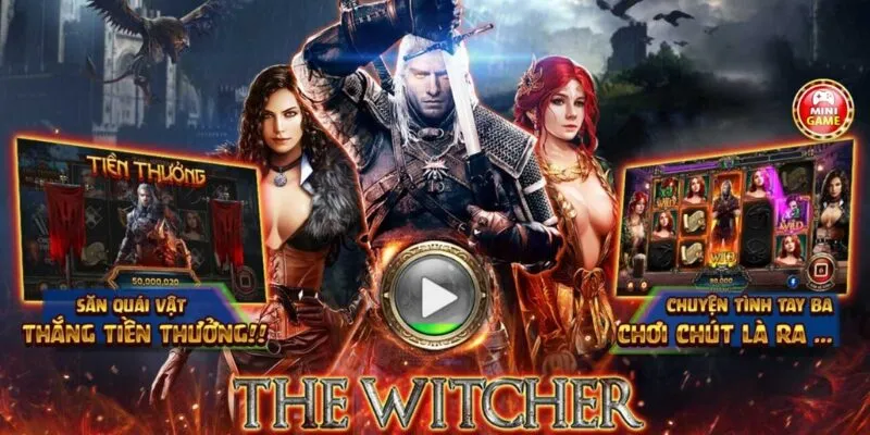 Nổ hũ The Witcher | Trải Nghiệm Game Slot Hấp Dẫn Tại Vivu88