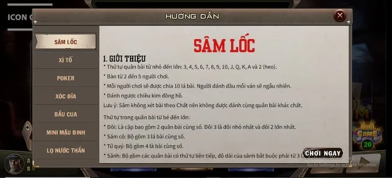 Sâm lốc Vivu88