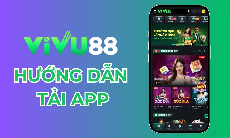 Sử dụng đường link tải app Vivu88 từ đại lý chính thức để đảm bảo an toàn