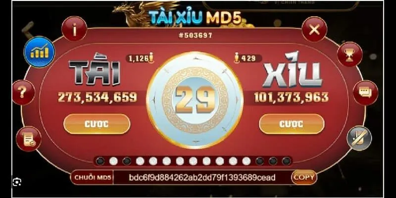 Tài xỉu MD5 tại Vivu88