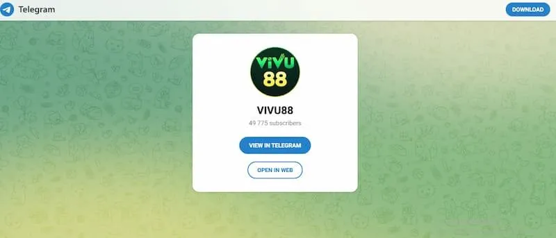 Telegram Vivu88