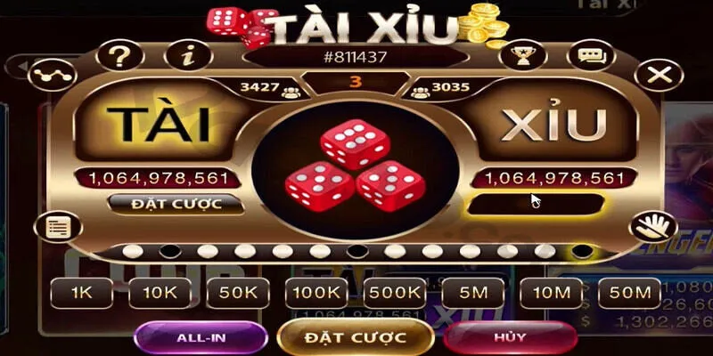 Thống kê những quy tắc có trong game Tài Xỉu