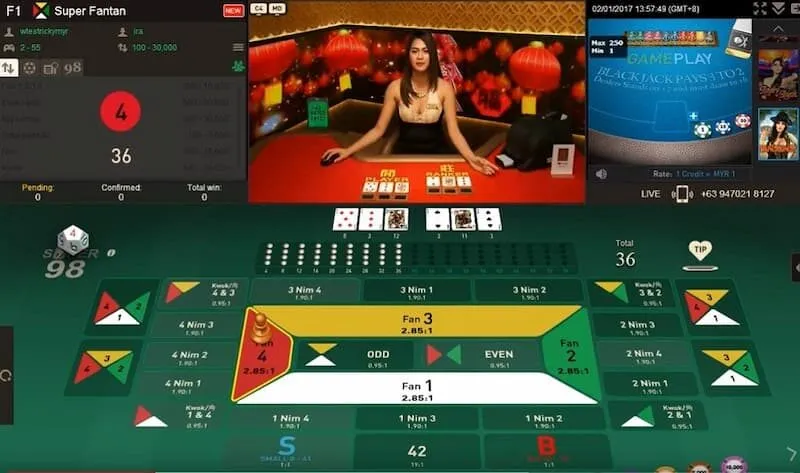 game bài Fantan