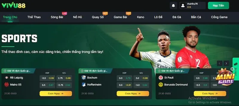 Thủ tục tải app Vivu 88